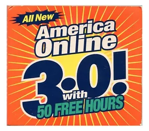 America Online 3.0 install kit from 1997 - Picture 1 of 6