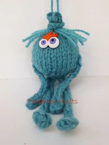 JUST TURQUOISE MiMo Amigurumis Customizable Unique Funny Car Home Decor Gift - Picture 1 of 12