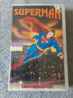 SUPERMAN  Zeichentrick - VHS - 80er Kult - Rarität
