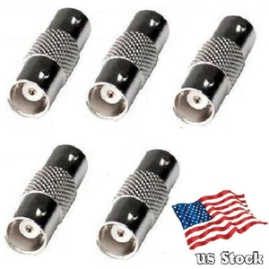 5-Pack BNC-Female-to-BNC-Female Coupler Converter Connectors for CCTV Camera - Picture 1 of 7