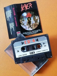 SLAYER [ LIVE UNDEAD ] + BONUS TRACKS VINTAGE CASSETTE THAILAND EDITION - Picture 1 of 2