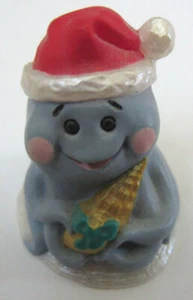 Hallmark Merry Miniature Octopus With Santa Hat And Shell Gift - Bild 1 von 1