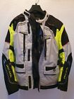 Motorcycle jacket RICHA INFINITY with D3O / three layers gray-yellow-black in M