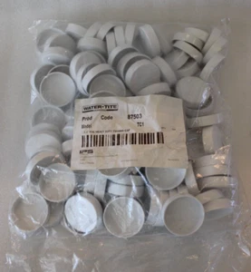 IPS 87503 - 1-1/2" PVC Schwerlast Techno zum Aufkleben weiße Kappen - Menge 100 - Bild 1 von 4