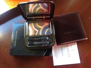 GUERLAIN TERRE INDIGO 4-SHADE EYESHADOW PALETTE 9g/.32oz REFILLABLE LIMITED RARE - Picture 1 of 4