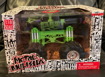 Metal Mulisha Monster Jam Truck 1:18 Ronin Syndicate DEEGAN Purple Green NIB NEW - Image 1 of 2