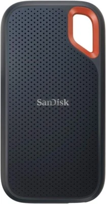 SanDisk External SSD 2TB USB 3.2 Gen2 Readable up to 1050MB/s Splashproof Dustpr - Image 1 of 4