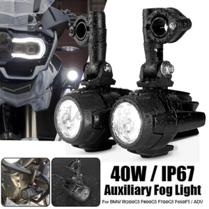 Paar LED E9-Geprüft Nebelscheinwerfer Lauflicht Für BMW R1200GS F800GS Motorrad - Bild 1 von 6
