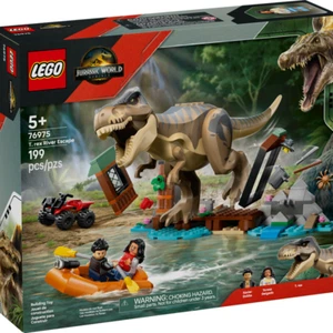 LEGO 76975 Jurassic World T-Rex River Escape Jurassic World Rebirth PSL - Imagen 1 de 6