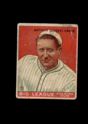 Dazzy Vance 1933 Goudey Cardinals #2 HOF Poor - Image 1 of 2