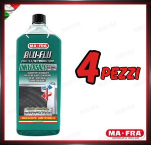 X4 MAFRA - ALU FLU ANTIGELO PROTETTIVO VERDE PURO LIQUIDO RADIATORI 1000 ML 1LT - Picture 1 of 4