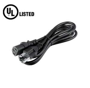 OmiLik UL 6ft 3 Prong AC Power Cable Cord for Panasonic LCD Plasma TV 10A 250v - Picture 1 of 4