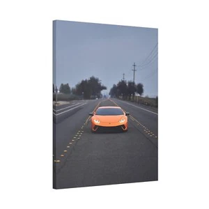 Lamborghini Huracan hochauflösender vertikaler Auto-Leinwanddruck in Museumsqualität #00 - Bild 1 von 10