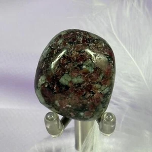 Rare Eudialyte crystal tumble stone 12.9g SN56000 - Picture 1 of 4