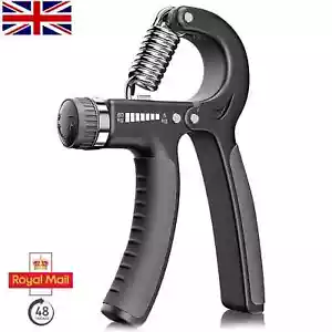 5-60KG Sport Hand grip Strengthener Adjustable Forearm Trainer Finger exerciser - Picture 1 of 8