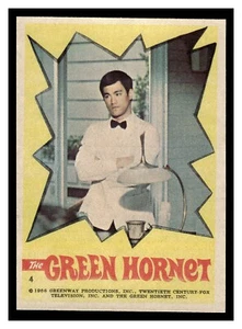 1966 DONRUSS GREEN HORNET STICKERS #4 KATO BRUCE LEE HIGHER GRADE 1ST ROOKIE - Picture 1 of 2