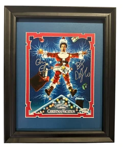 Chevy Chase & Beverly D’Angelo Signed 8x10 Framed Photo Xmas Vacation (JSA) - Picture 1 of 7