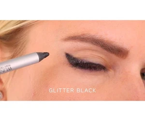 SET BESTEHEND AUS 2 WUNDER 2 Super Stay Liner Glitzer schwarz 0,042 Unzen JEWEILS NEU IN VERPACKUNG - Bild 1 von 5