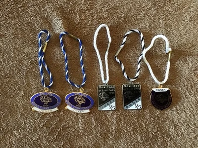 (5) Insignias numeradas de carreras de caballos Breeders Cup Foto 1 de 2