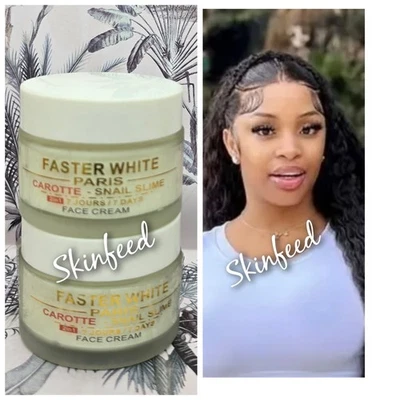Faster White Snail Slime Face cream. - Image 1 of 2