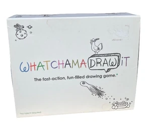 WhatchamaDRAWit Game, Fast Action, No Talent Required, Need paper & pens, 2010 - Picture 1 of 3