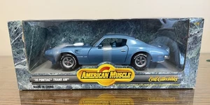 ERTL 1970 Pontiac Trans AM  American Muscle 1:18 SCALE N.I.B. Blue - Picture 1 of 12