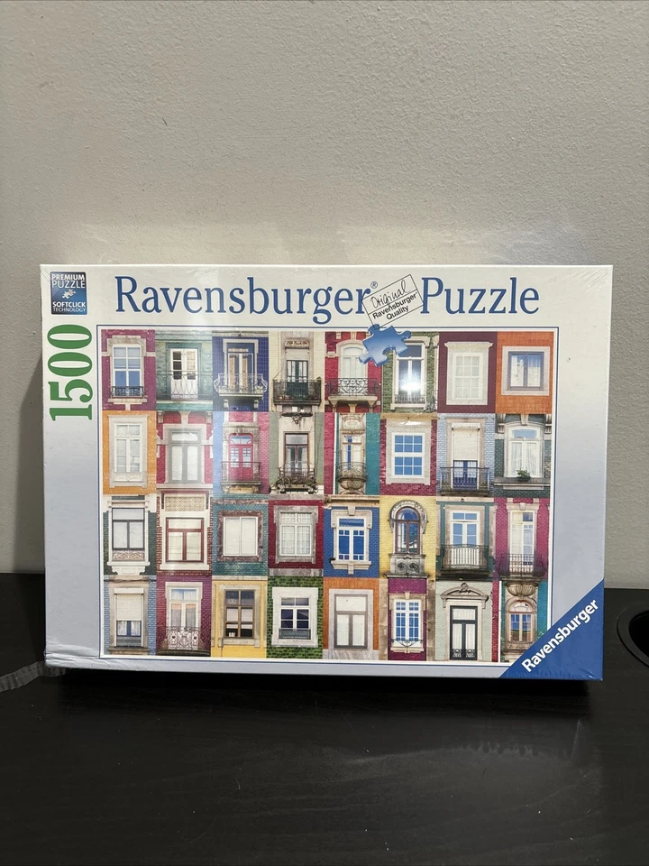Ravensburger "Fenster in Porto" - 1500 Piece Jigsaw Puzzle - New Sealed #162178 - Image 1 of 4
