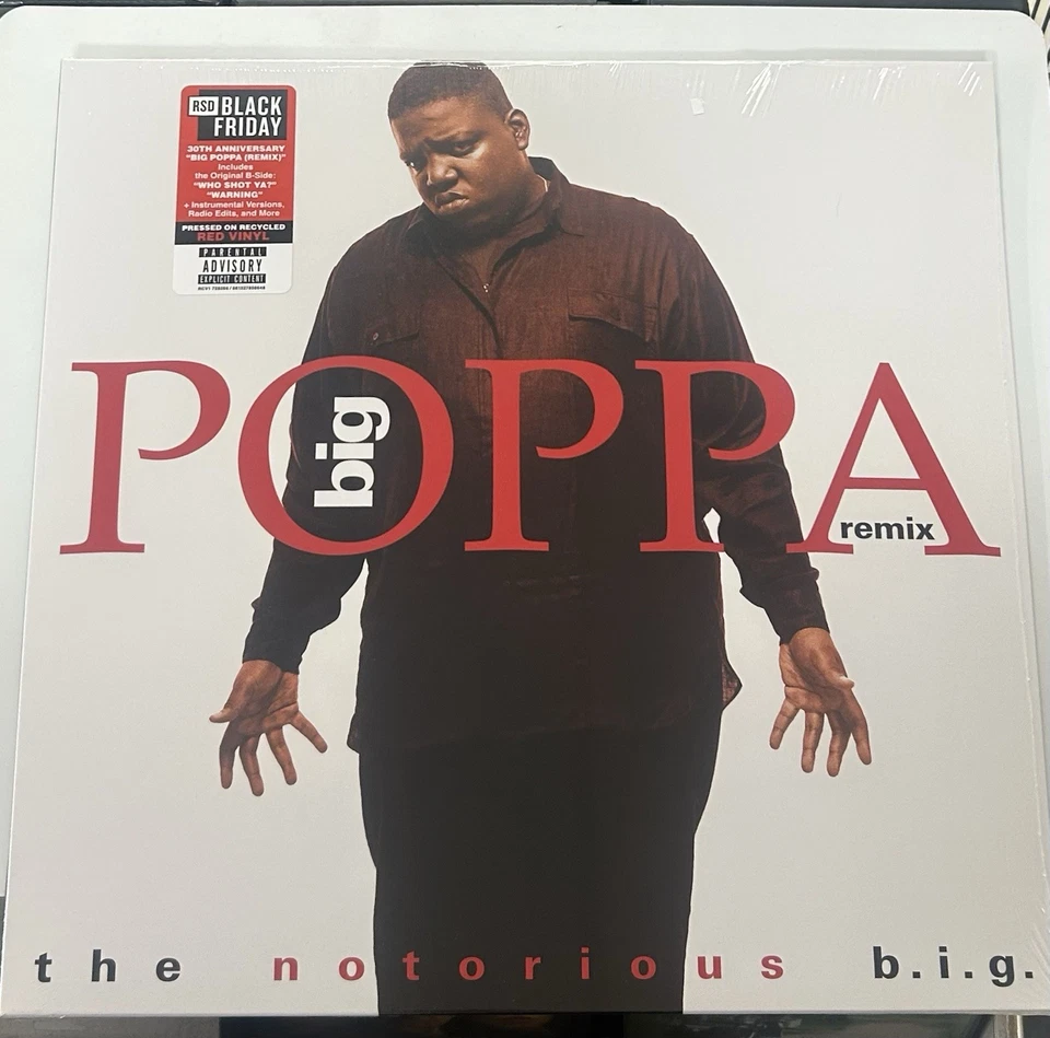 The Notorious BIG- Big Poppa Remix  RSD Black Friday New Colored Vinyl - Image 1 of 2