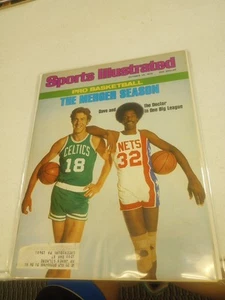 1976 NO LABEL Sports Illustrated DR. J JULIUS ERVING ABA / NBA DAVE COWENS ! - Picture 1 of 2