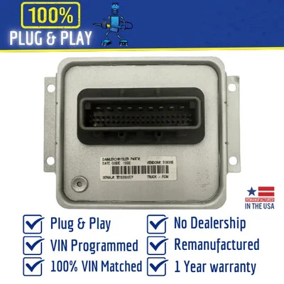 2005 Dodge RAM 1500 / 2500 / 3500 BCM / FCM Control Module Part# 56049681 - Image 1 of 4