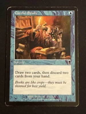 1x Careful Study (70) Odyssey HP MTG Magic the Gathering x1 MKE - Image 1 of 2