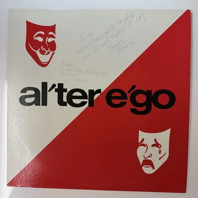 Self Titled Record Vinyl Alter Ego Realtime CA-2001 Autographed Vintage Press - Image 1 of 4