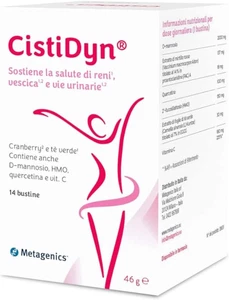 – Integratore Alimentare Cistidyn – 14 Bustine - Elevato Dosaggio Di D-Mannosio  - Foto 1 di 12