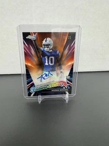 ADONAI MITCHELL 2024 TOPPS CHROME ROOKIE FUTURE STARS ORANGE AUTO /25 - Bild 1 von 2
