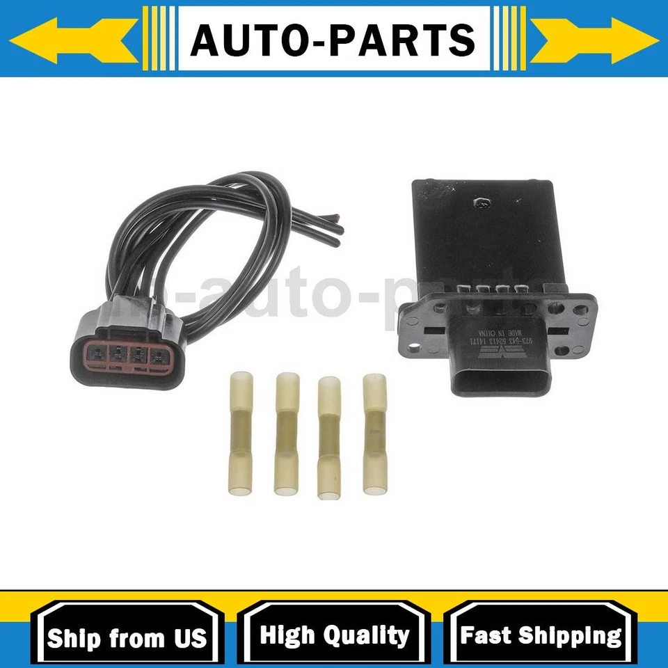 Kit de resistencia del motor soplador HVAC delantero para Nissan Frontier 2005 2006 2007 2008 Foto 1 de 4