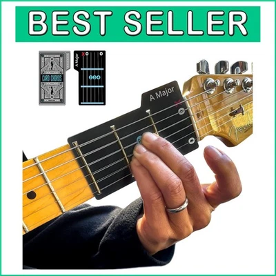 Guitar Chord Cards - 15 Quick Learning Tools for Electric & Acoustic Guitars! - Image 1 of 4