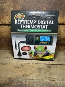 Zoo Med ZM37600 Digitales Thermostat - Schwarz - Bild 1 von 5