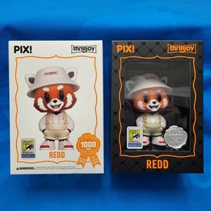 SDCC 2025 THRILLJOY PIX! HELLO REDD con CAPPELLO EROE - LE 1000 - Foto 1 di 7