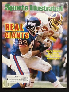 Sports Illustrated 15 de diciembre de 1986 Mark Bávaro Real Giants New York Giants - Imagen 1 de 2