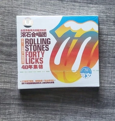 Forty Licks [Japan Slipcover] Jingwen by The Rolling Stones (CD, Oct-2002 - Image 1 of 4