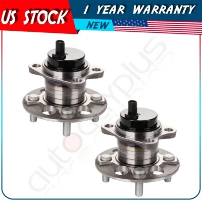 Pair Fits Toyota Prius C 2012 2013-2019 Yaris Rear Wheel Bearing Hub Assembly - Image 1 of 4