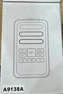 Retevis Model RT20 Way Radios Walkie Talkie Ref A9138A, Silver New - Picture 1 of 6