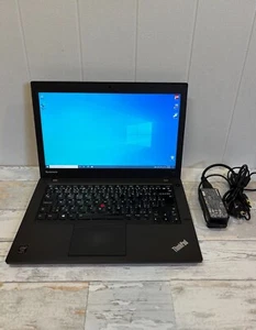 Lenovo ThinkPad T440 Laptop (14"HD+/Intel i5-4200u/4GB DDR3/SSD 120GB/Windows10) - Picture 1 of 21