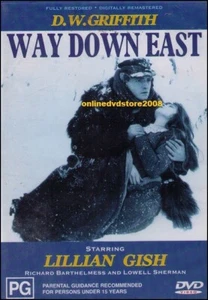 WAY DOWN EAST (Lillian GISH Richard BARTHELMESS Lowell SHERMAN) Classic DVD NEW - Picture 1 of 1