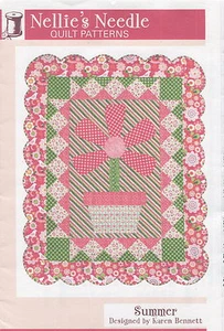 Summer ~ Quilt Quilting Pattern ~ by Nellie's Needle NN311 - Picture 1 of 2