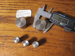 Vintage Panasonic CA9500 CX7100 CJ 3510 Car Stereo Radio knobs - Picture 1 of 5