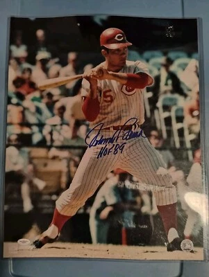 JOHNNY BENCH "HOF 89" Cincinnati Reds Signed Autographed Photo - JSA COA - Image 1 of 4