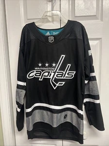 John Carlson 2019 Parley All Star Game Hockey Jersey Washington Capitals EUC - Picture 1 of 18