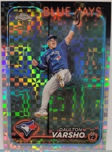 Daulton Varsho 2024 Topps Chrome #140 X-Fractor Refractor Toronto Blue Jays - Bild 1 von 2