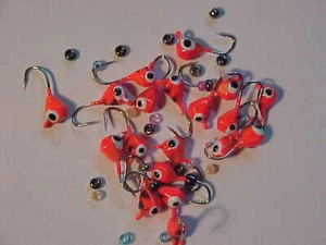 19 NUEVAS PLANTILLAS DE PESCA DE TUNGSTENO BLUEGILL TALLA 12 ANZUELOS PESCA EN HIELO - Imagen 1 de 2